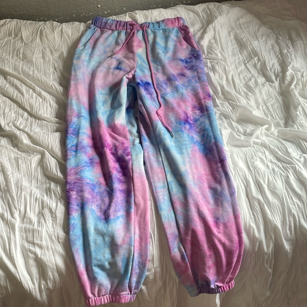 Tie dye joggers